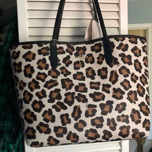 Coach Animal Print Tote bag. Like new.